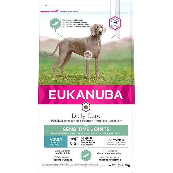 Meilleurs prix pour Croquettes - EUKANUBA - Daily Care Adulte - Articulations Sensibles - 2,3 kg
