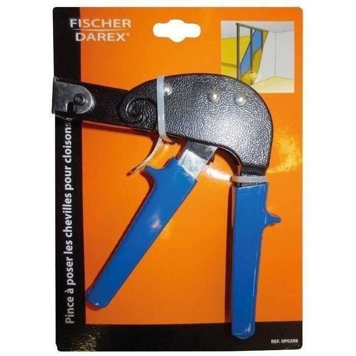 Pince à poser les chevilles à cliquet - FISCHER DAREX - A cheville - Noir