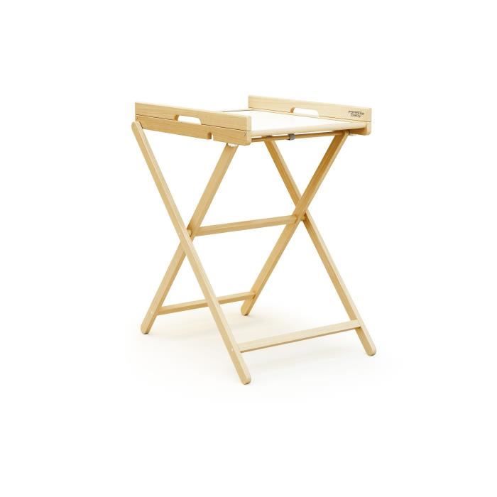 FORMULA BABY Table à langer pliante hêtre verni