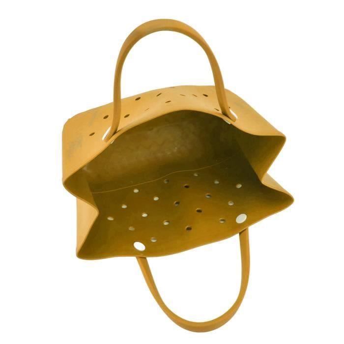 Mnsruu Grand Sac Fourre Tout De Plage Avec Poignées En Corde Pour Le