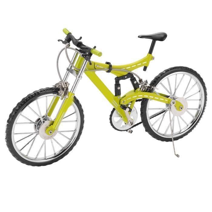 Mini Vélo De Montagne Doigt 1:10 Pour Modèle De Vélo En Alliage Moulé