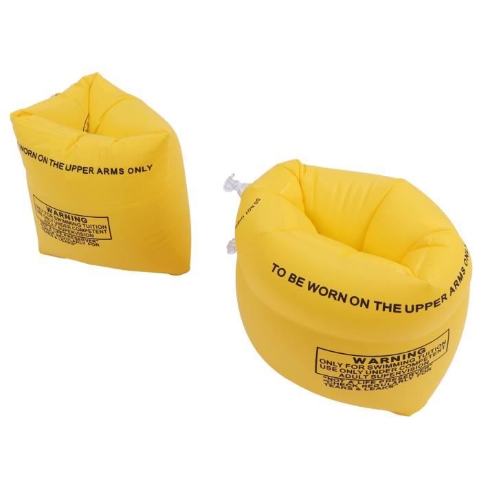 Zerodis Brassard Gonflable en PVC pour Natation - Enfant Adulte
