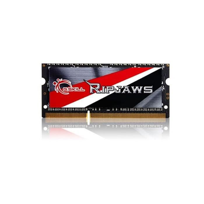 Top achat Memoire PC G.SKILL Mémoire PC Ripjwas series - 8 Go - PC3-12800 / DDR3 1600 Mhz F3-1600C9S-8GRSL DDR3 Notebook pas cher Top achat Memoire PC G.SKILL Mémoire PC Ripjwas series - 8 Go - PC3-12800 / DDR3 1600 Mhz F3-1600C9S-8GRSL DDR3 Notebook pas cher