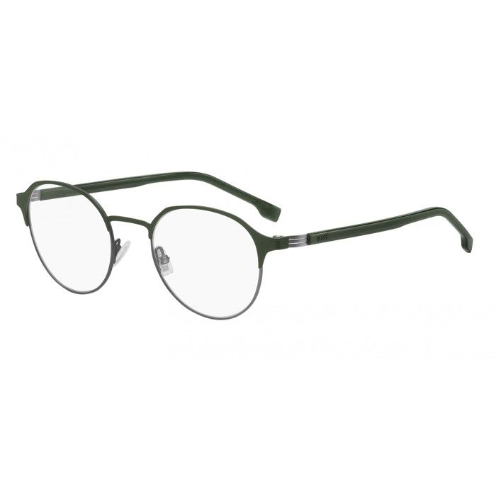 Lunettes De Vue Hugo Boss BOSS 1409/F - Couleur R81 Matte Ruthenium, Taille 55/19/145 - Pour Homme, Avec étui