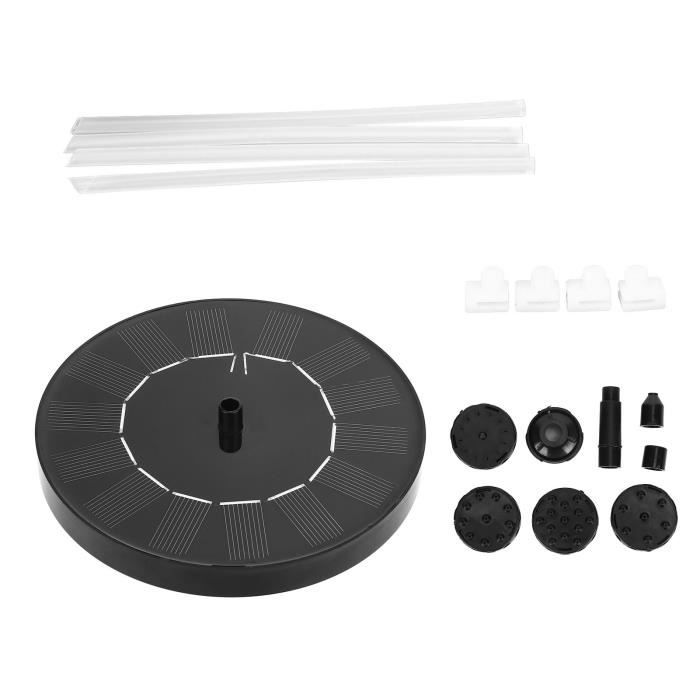Fontaine D'eau Solaire Submersible Pour Arrosage De Jardin - PIXNOR
