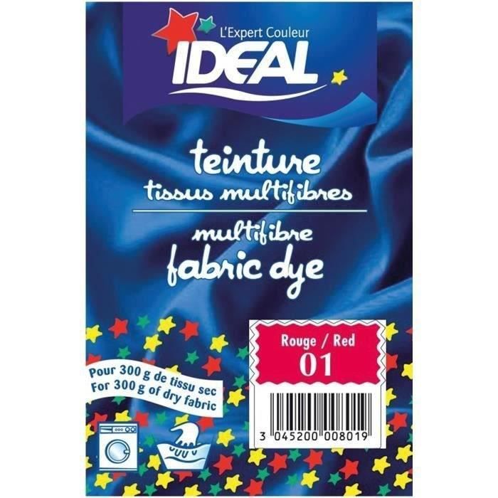 Teinture en tissu pour la plupart des tissus lavables, noir, 55g