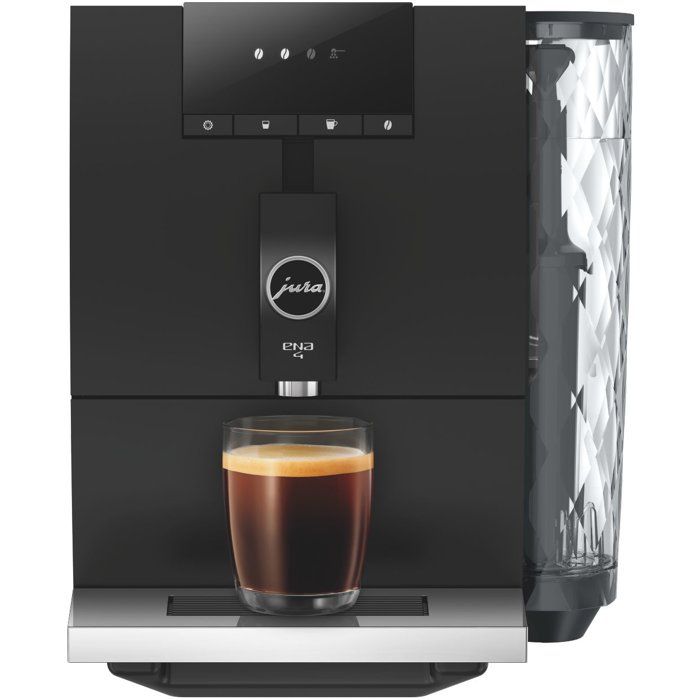 Machine à café Expresso broyeur - JURA - ENA 4 - 1450 W - 125 g - 11 L - 4 spécialités - Noir brillant - Jura