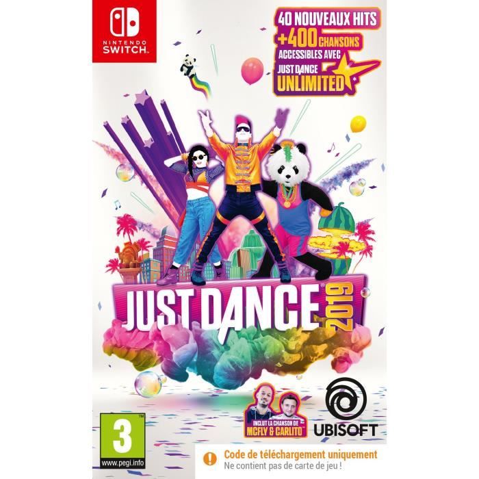 Ubisoft Just Dance 2019 Jeu Switch (Code De Téléchargement)
