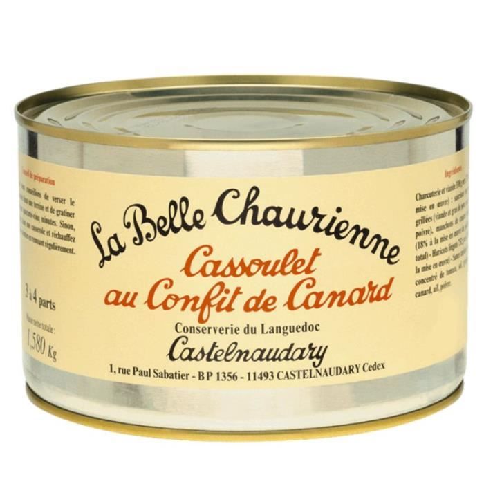 Cassoulet Au Confit De Canard 1580 G