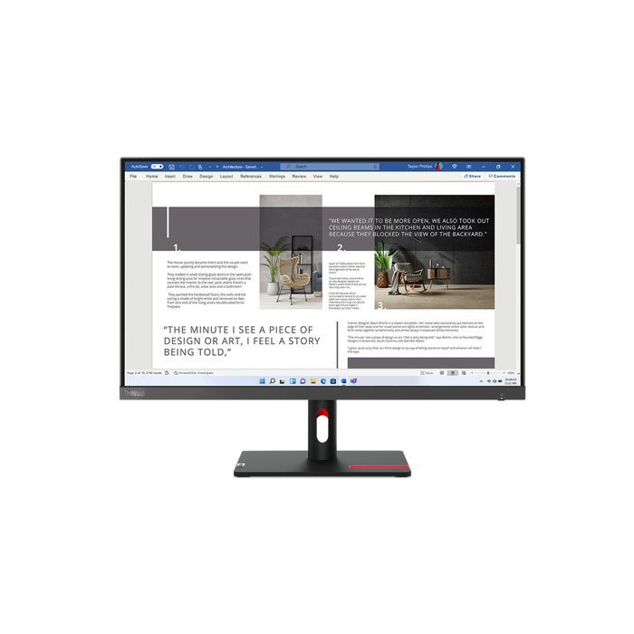 Lenovo THINKVISION S27I 30 27IN - vue 5