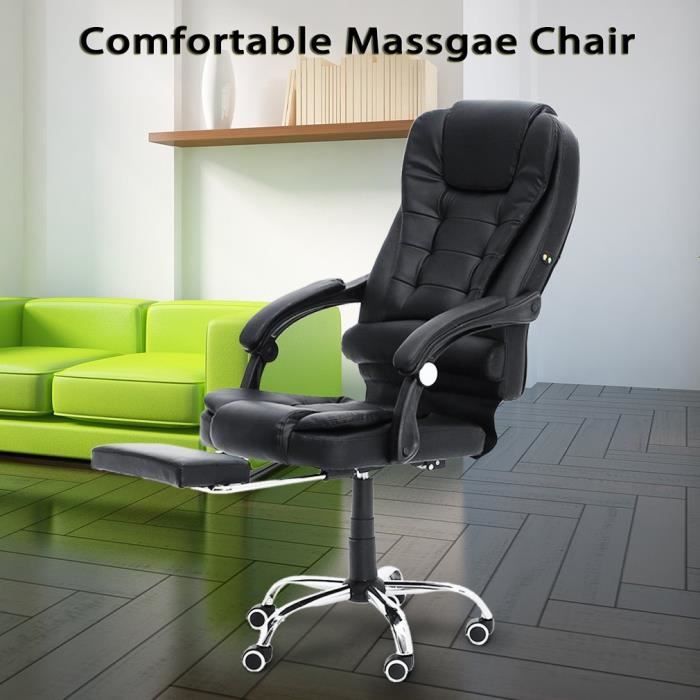 Fauteuil De Massage Et De Relaxation Electrique Confortable S Allongent Chaise D Ordinateur Achat Vente Chaise De Bureau Soldes Sur Cdiscount Des Le 20 Janvier Cdiscount