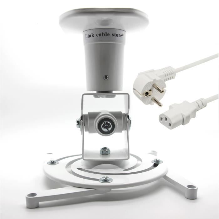 pour vidéoprojecteur inclinable et orientable Câble HDM Orion Ultimate 10M Support Plafond Couleur Argenté LCS Ultra HD 4K 2160p 1.4-2.0-3D 
