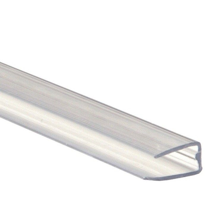 profil polycarbonate de bordure et obturation l 210 cm e 6 mm transparent cdiscount bricolage