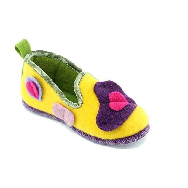 Chausson Charentaise Martial Jaune Jaune Achat Vente Chausson Pantoufle Cdiscount