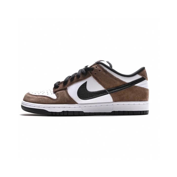 Nike sb dunk low homme marron sales