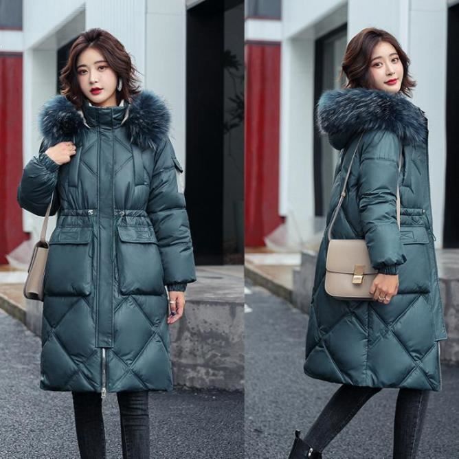 MANTEAU Femme Mode couleur unie Manches longues Garder au chaud