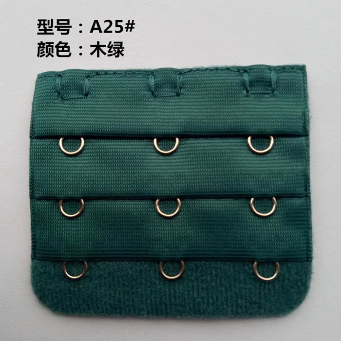 Extenseur élastique Femme 12 Rallonges Soutien-gorge LAKJUOZ - 2 Crochets - Couleurs Assorties - Nylon Extensible - Grossesse Confort Rallonge Soutien Gorge Leclerc