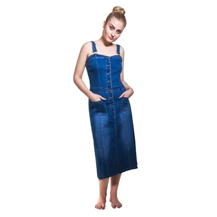 robe jean midi