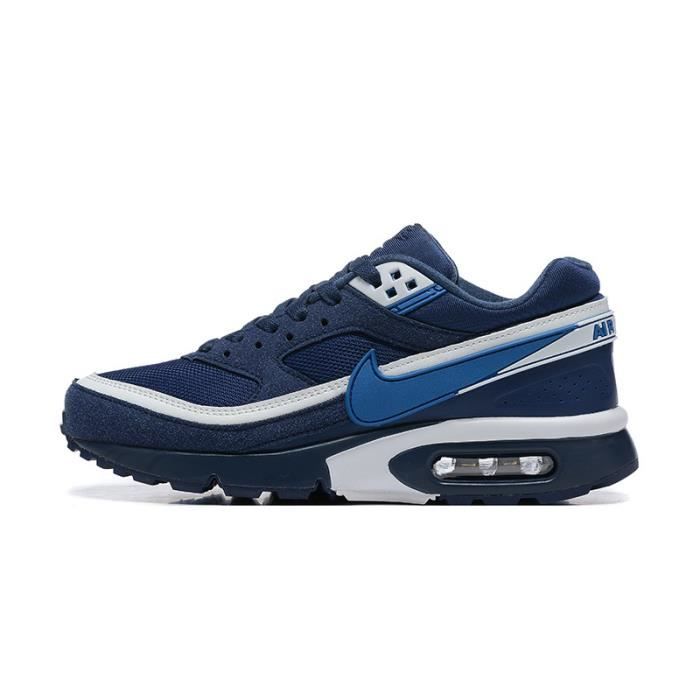 Nike Air Max BW Baskets Homme Et Femme Bleu Cdiscount Chaussures