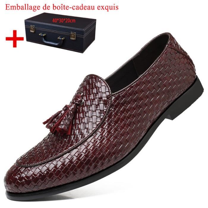 Mocassin sales à pompon