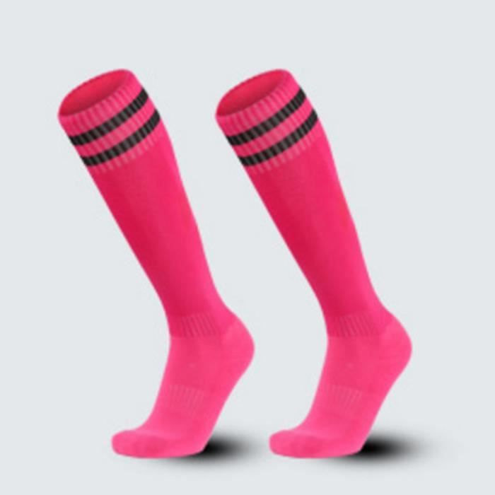 Chaussette de foot rose best sale