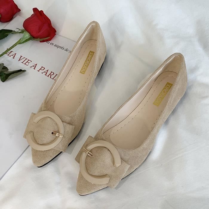 Richelieu beige femme new arrivals