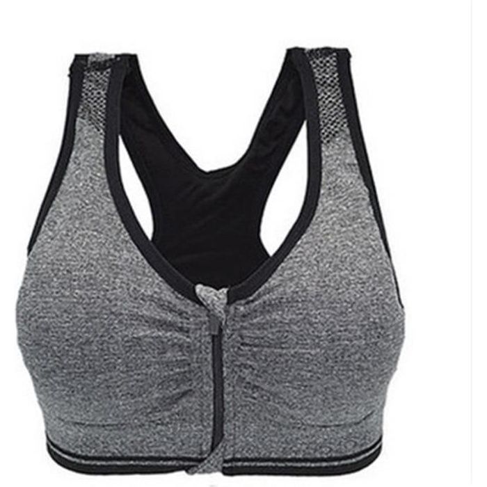 Brassière zip on sale