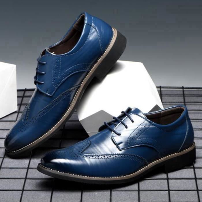 Chaussure homme bleu marine online