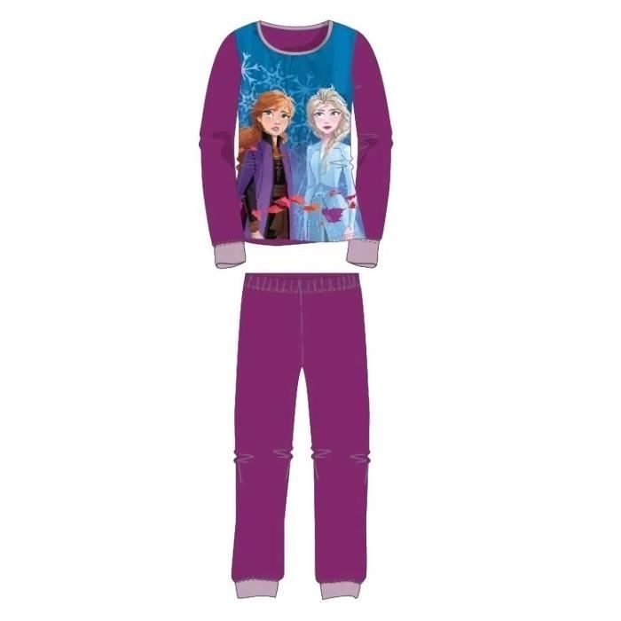 Pyjama Polaire La Reine Des Neiges Disney pourpre - Cdiscount Prêt