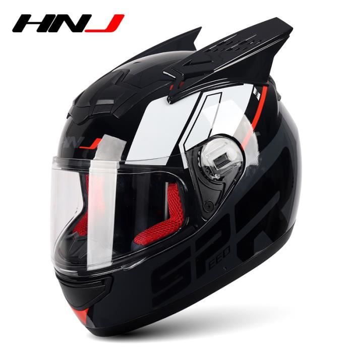 Casque Vélo/moto Léger Avec Visière Et Lunettes – Taille Ajustable 54-62 Cm, ABS, Pour Homme Et Femme
