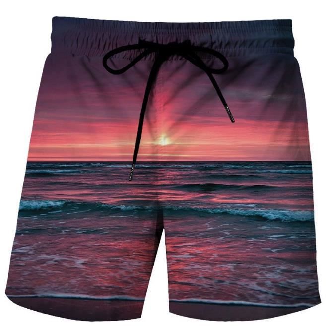 Maillot De Bain Homme Grande Taille Beach Bermuda Ete Bleu Acier maillot-de-bain-homme-grande-taille-beach-bermuda-ete-bleu-acier