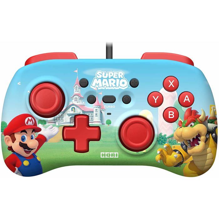 Manette de jeu - HORI - Mini Pad Mario - Rouge - Filaire - Nintendo Switch Manette de jeu - HORI - Mini Pad Mario - Rouge - Filaire - Nintendo Switch