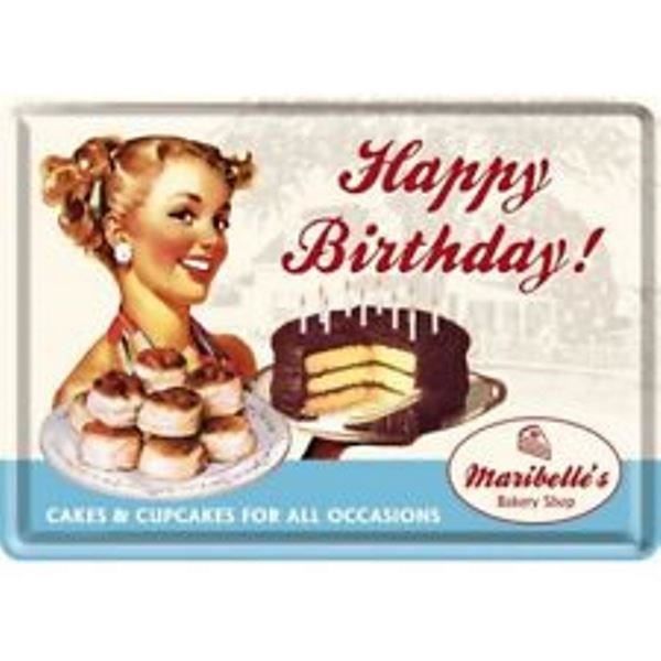 Plaque Pin Up Happy Birthday Gateau 10 15 Cm Cdiscount Maison Plaque Pin Up Happy Birthday Gateau 10 15 Cm Cdiscount Maison