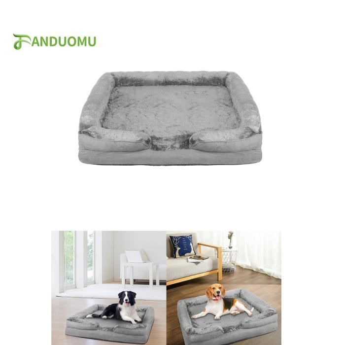 Meilleurs prix pour Panier Chien Canapé Chien - Marque - Modèle - Lavable, Anti-dérapant et Ultra Doux - Taille 160x200cm - Gris