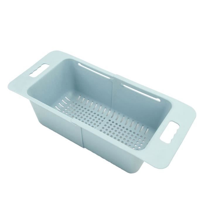 Lot De 2 Paniers Congélateur/Réfrigérateur Métal - Poignées, Réglables - Dimensions 41,5x24,5 Cm - Organisation Cuisine