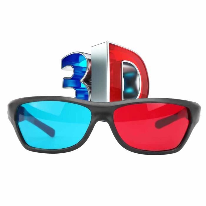 Mode NOUVEAU Type Universel 3D/Rouge Bleu Cyan 3D Anaglyphe 3D En Plastique Mode NOUVEAU Type Universel 3D/Rouge Bleu Cyan 3D Anaglyphe 3D En Plastique