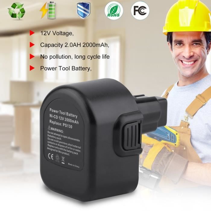 Vhbw 2x Batteria Sostituisce Black & Decker A9252, A9252 England SL1 - Foto 6