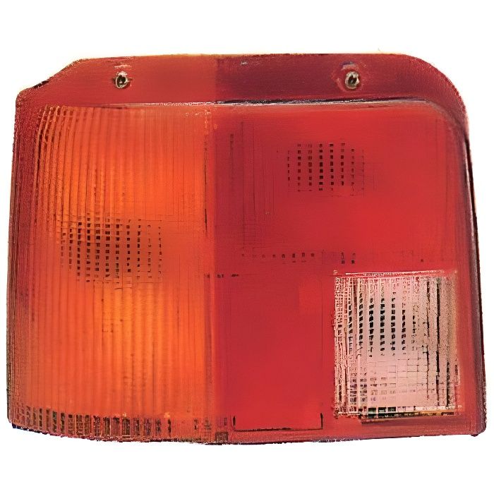 Cabochon feu arrière droit pour PEUGEOT 205 1983-1990, orange rouge incolore, Neuf.