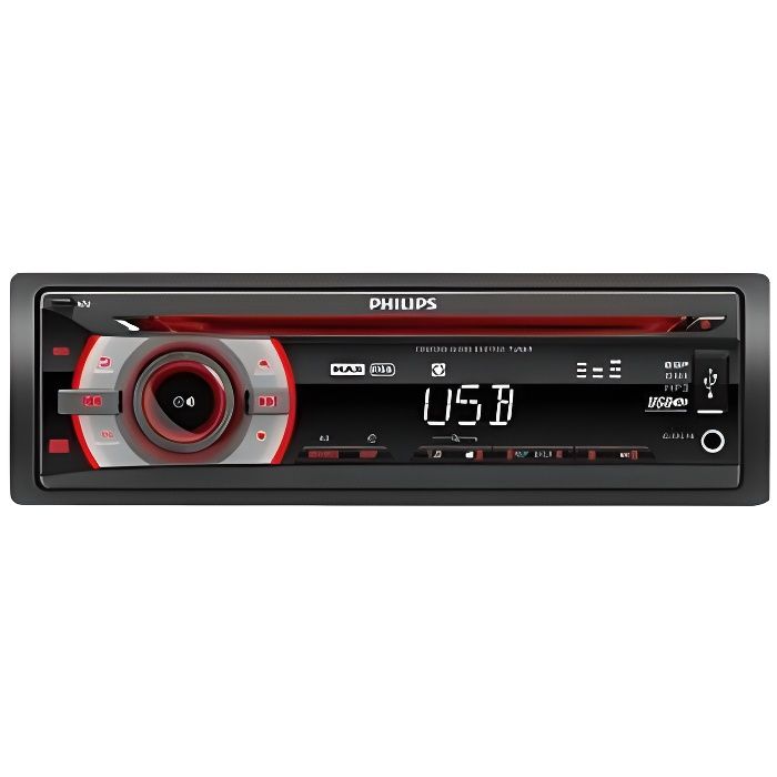 PHILIPS CEM2200 Autoradio CD USB 200W - AUR -