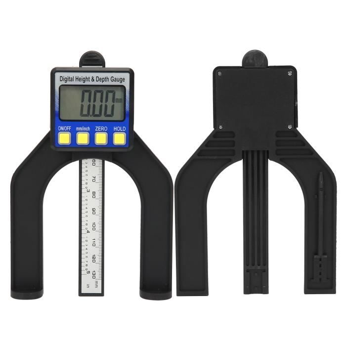 Jauge de profondeur numérique - QQMORA - 0-80 mm - Précision 0,1 mm ...