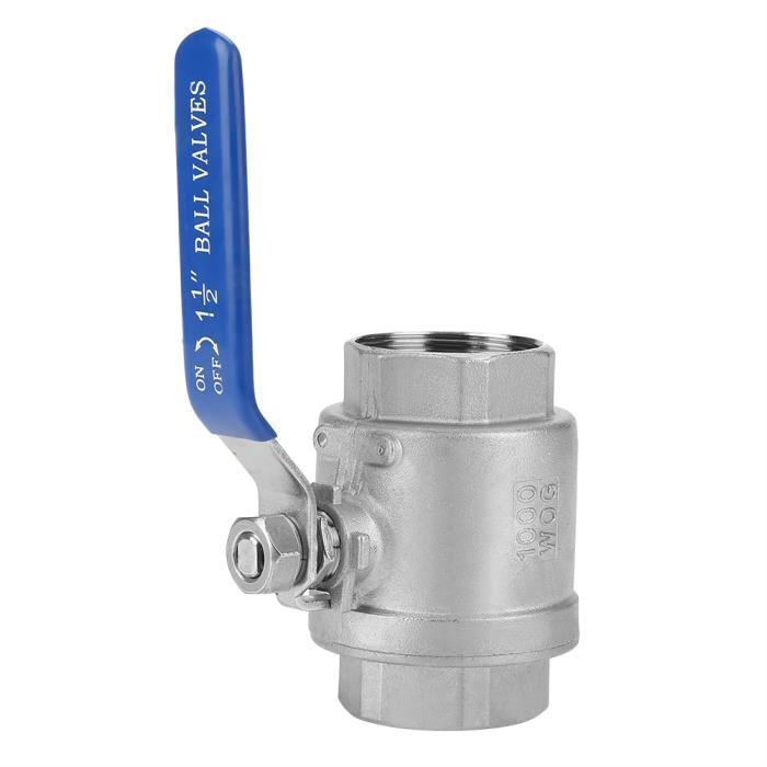 Vanne 3 Voies En Acier Inox 304 Pour Eau, Huile, Gaz - Filetage G1/4, Parfaite Pour Tuyauterie Haute Pression - 10