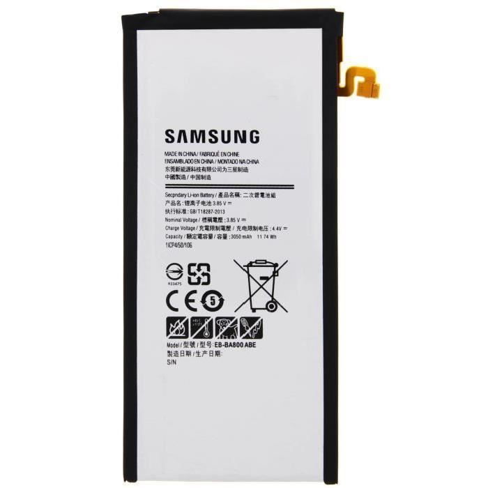BATTERIE ORIGINAL SAMSUNG A8 - vue 2
