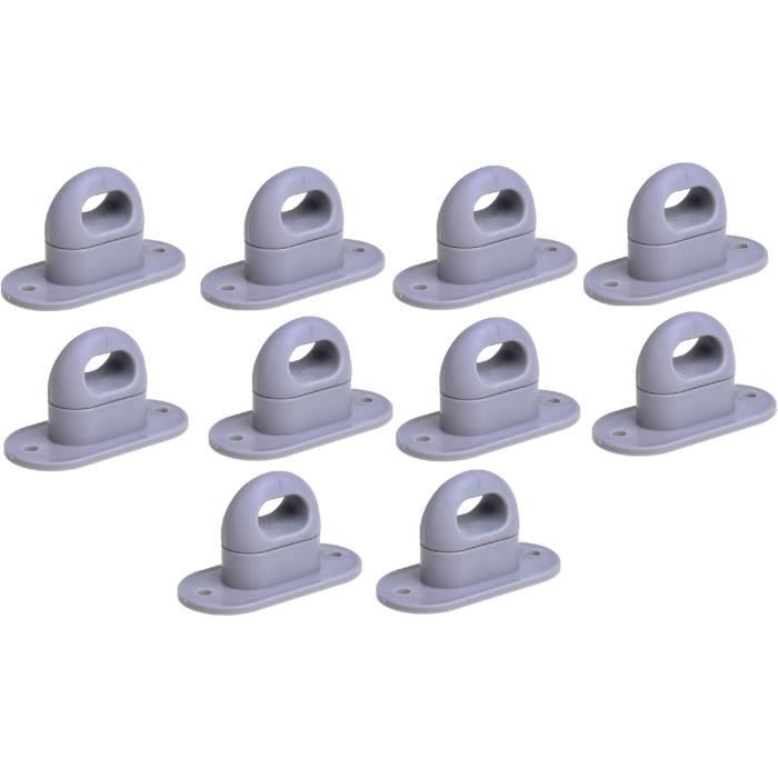 Œillet plastique transparent diamètre 12 mm