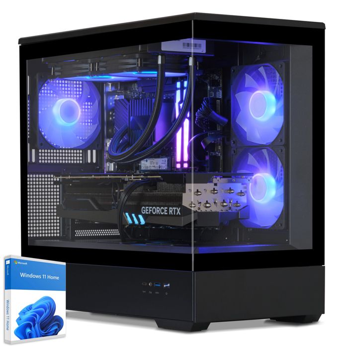 Sedatech PC Gamer Advanced Watercooling Full Vision • AMD Ryzen 7 5700X • RTX5070 • 32Go RAM • 1To SSD M.2 • Windows 11