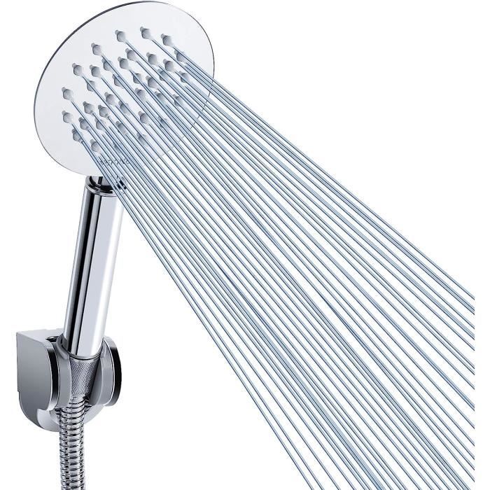 Pomme de Douche, Douchette à Main à économie d'eau, 6 Modes de Pulvérisation, Facile à Installer