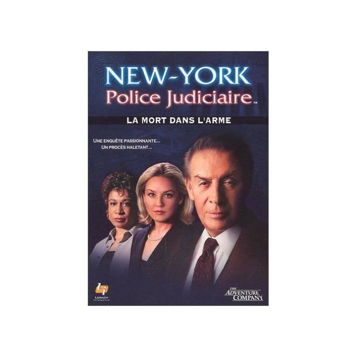 Jeu Vidéo PC New-York Police Judiciaire - Édition 2005, PEGI 12, Complet En Très Bon état