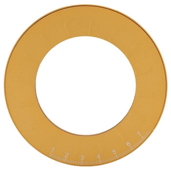 Nicear Outil De Dessin Cercle Réglable Rotatif – Acier Inoxydable Flexible, Diamètre 1-7,5 Cm – Idéal Géométrie, Dessin Technique & Créatif