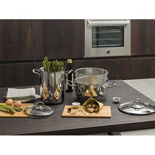 Cuiseur Vapeur Tognana Vanitosa - Acier Inoxydable 18/10 - 4 Litres