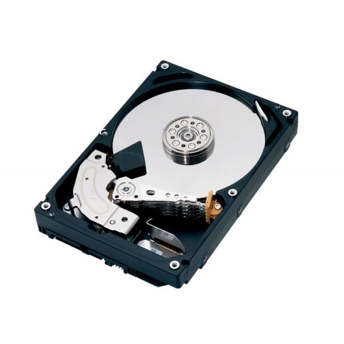 Toshiba MG04ACA100N Disque dur interne 3.5 SATA 6Gb/ nearline 7200 toursmin mémoire tampon : 128 Mo - vue 3