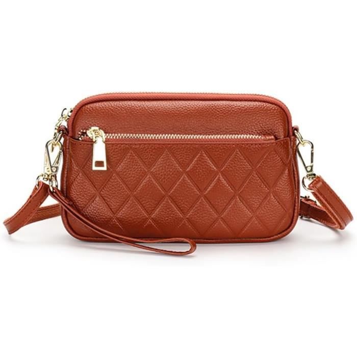 Sac top carré bandoulière